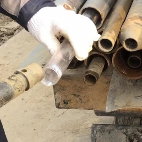 PVC透明管取土管取砂管土壤检测样管 水质采样器贝勒管 地下水取样贝勒管